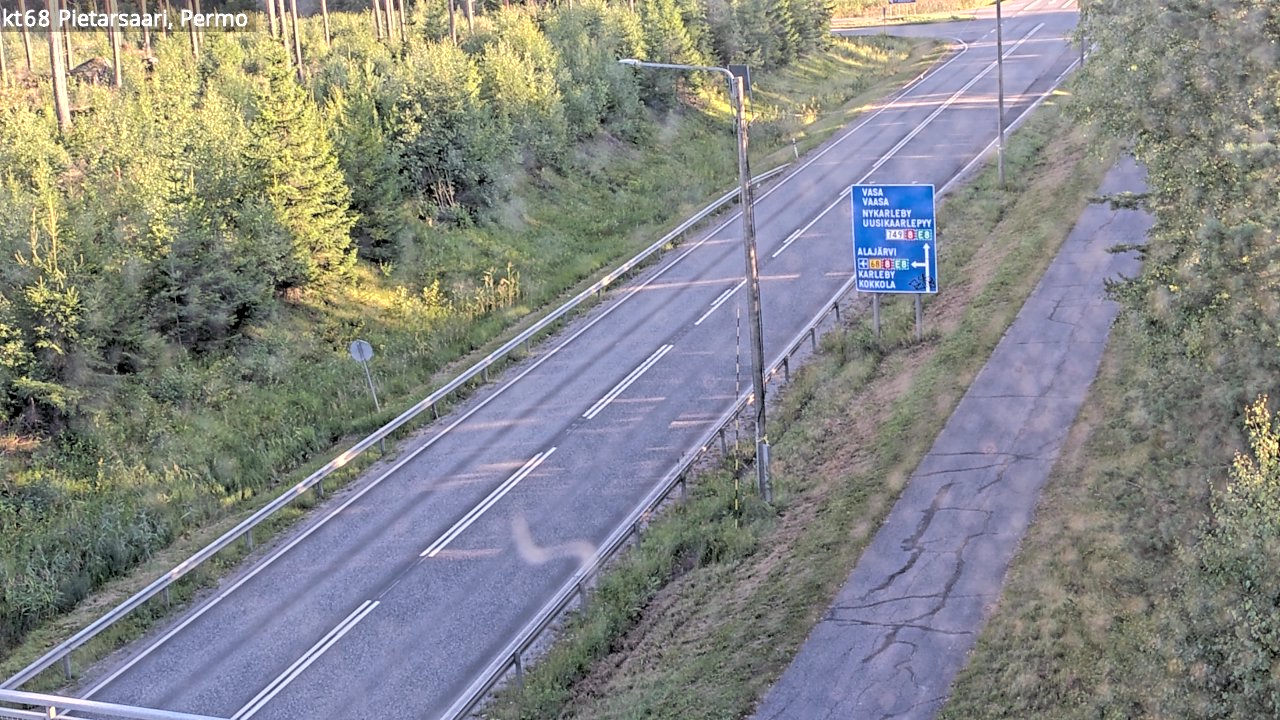 Kelikamerat Kuva Tie 68 Pietarsaari, Permo, Pietarsaari, Pohjanmaa