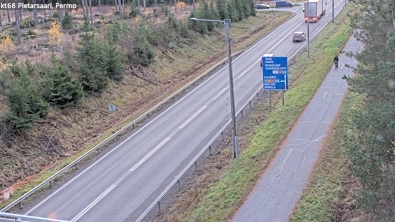 Kelikamerat Kuva Tie 68 Pietarsaari, Permo, Pietarsaari, Pohjanmaa