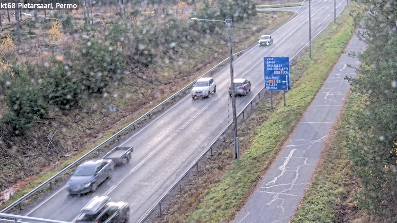 Kelikamerat Kuva Tie 68 Pietarsaari, Permo, Pietarsaari, Pohjanmaa