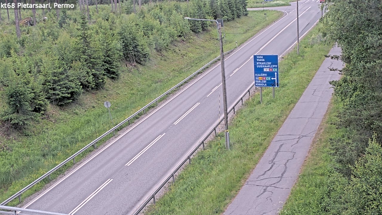 Kelikamerat Kuva Tie 68 Pietarsaari, Permo, Pietarsaari, Pohjanmaa