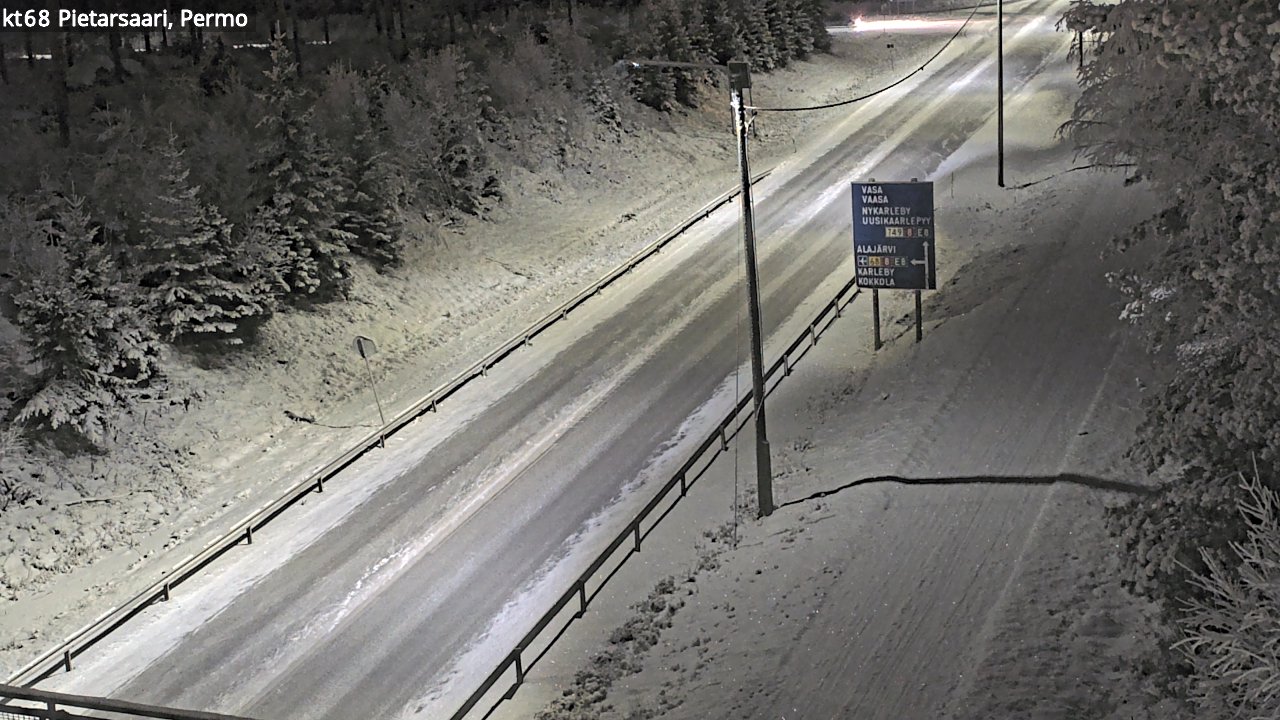 Kelikamerat Kuva Tie 68 Pietarsaari, Permo, Pietarsaari, Pohjanmaa