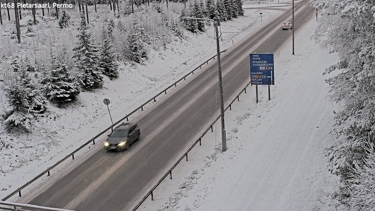 Kelikamerat Kuva Tie 68 Pietarsaari, Permo, Pietarsaari, Pohjanmaa