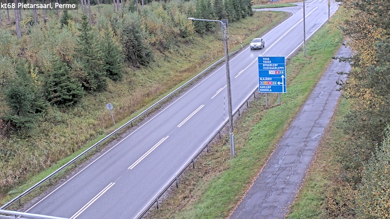 Kelikamerat Kuva Tie 68 Pietarsaari, Permo, Pietarsaari, Pohjanmaa