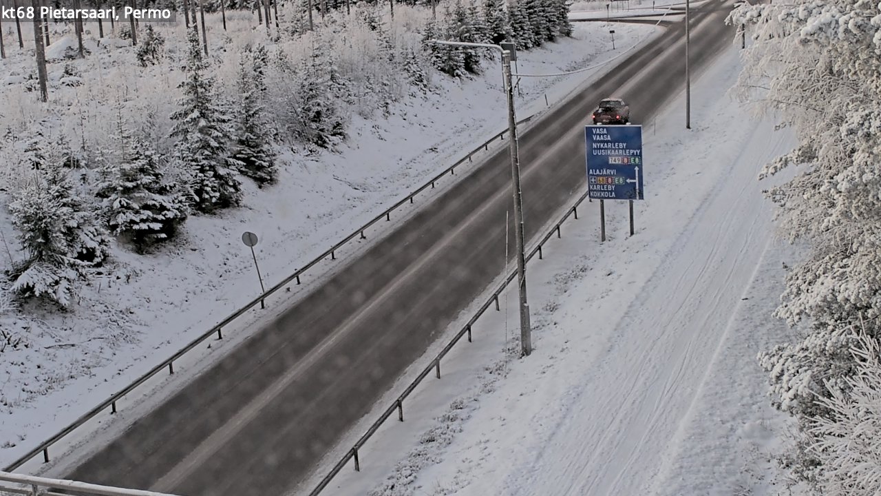 Kelikamerat Kuva Tie 68 Pietarsaari, Permo, Pietarsaari, Pohjanmaa