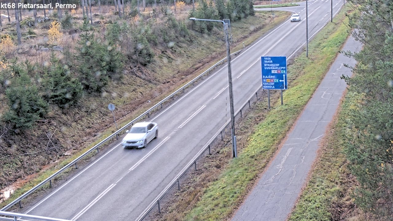 Kelikamerat Kuva Tie 68 Pietarsaari, Permo, Pietarsaari, Pohjanmaa