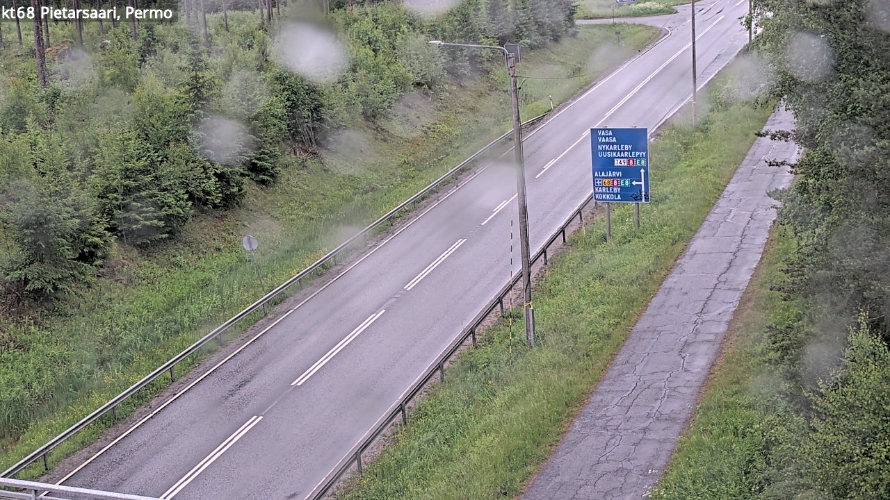 Kelikamerat Kuva Tie 68 Pietarsaari, Permo, Pietarsaari, Pohjanmaa