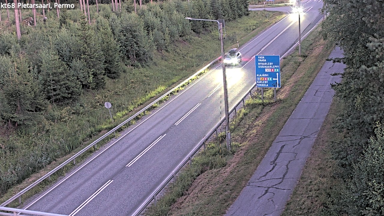 Kelikamerat Kuva Tie 68 Pietarsaari, Permo, Pietarsaari, Pohjanmaa