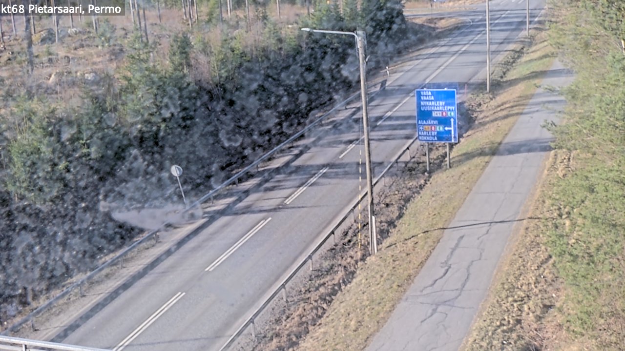 Kelikamerat Kuva Tie 68 Pietarsaari, Permo, Pietarsaari, Pohjanmaa