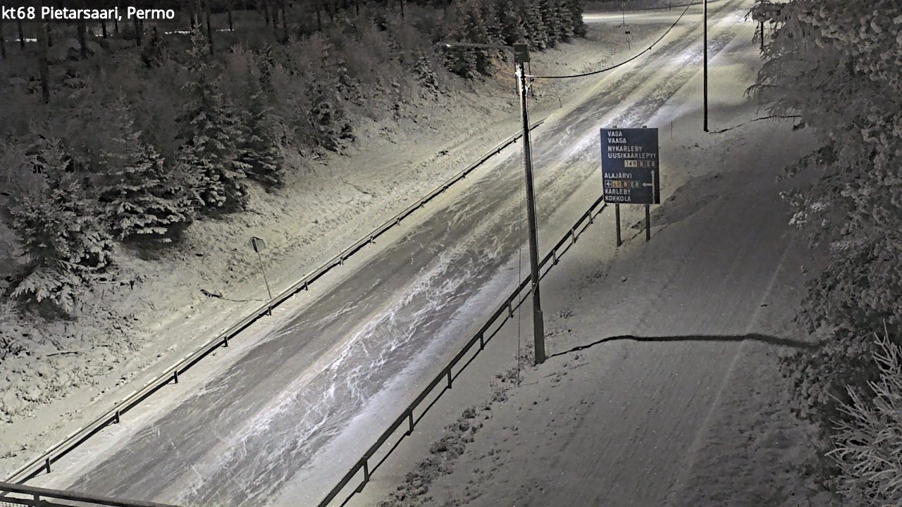 Kelikamerat Kuva Tie 68 Pietarsaari, Permo, Pietarsaari, Pohjanmaa