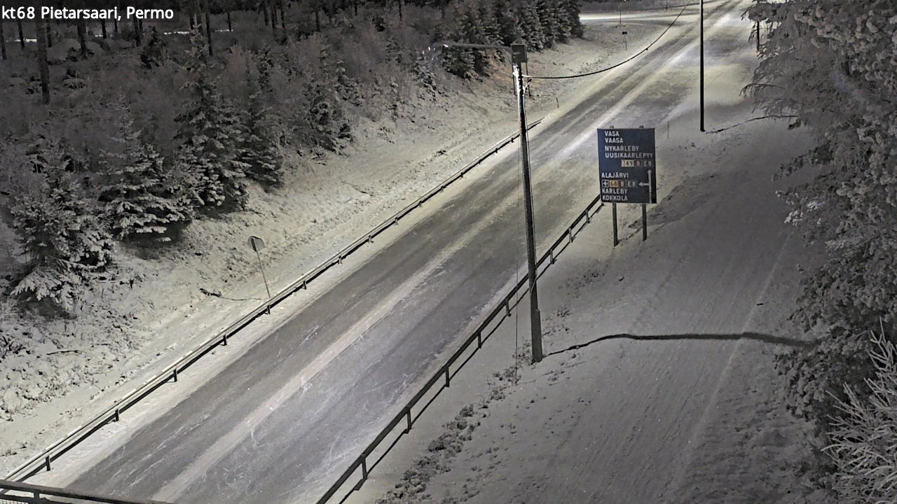 Kelikamerat Kuva Tie 68 Pietarsaari, Permo, Pietarsaari, Pohjanmaa