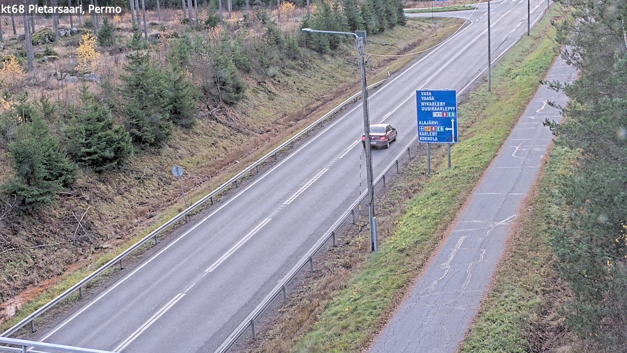 Kelikamerat Kuva Tie 68 Pietarsaari, Permo, Pietarsaari, Pohjanmaa