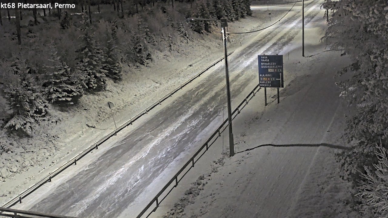 Kelikamerat Kuva Tie 68 Pietarsaari, Permo, Pietarsaari, Pohjanmaa