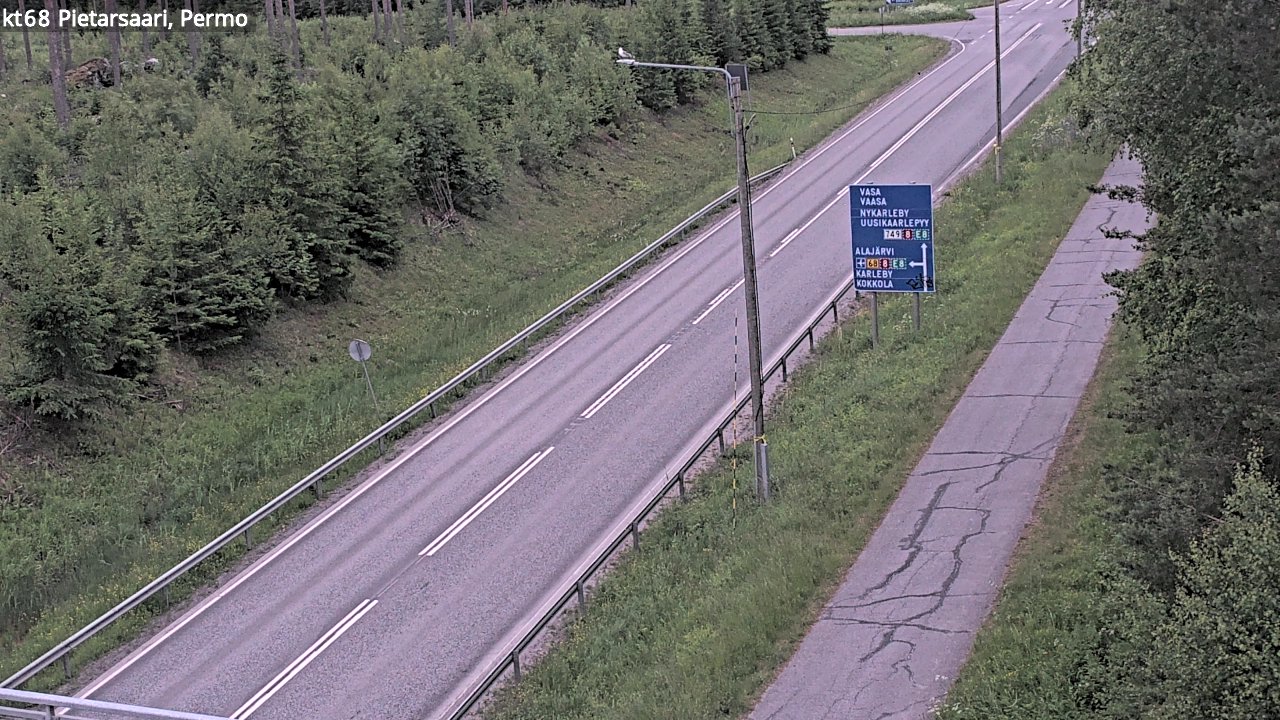 Kelikamerat Kuva Tie 68 Pietarsaari, Permo, Pietarsaari, Pohjanmaa