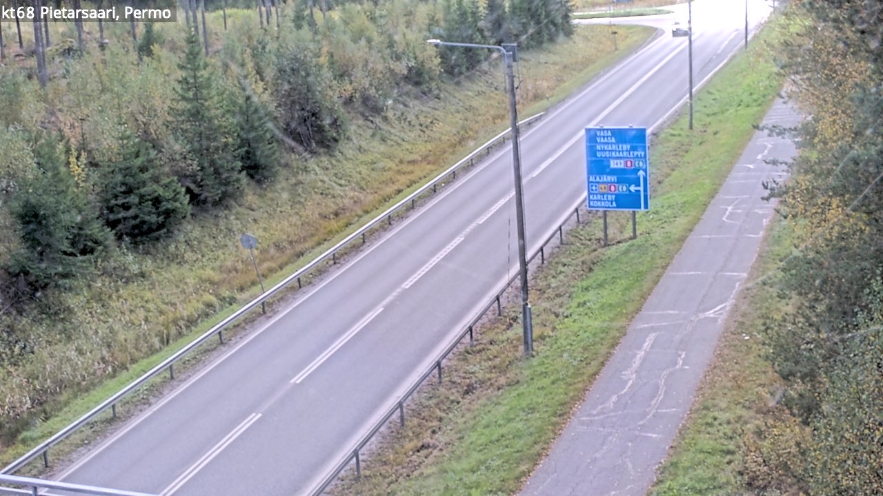 Kelikamerat Kuva Tie 68 Pietarsaari, Permo, Pietarsaari, Pohjanmaa