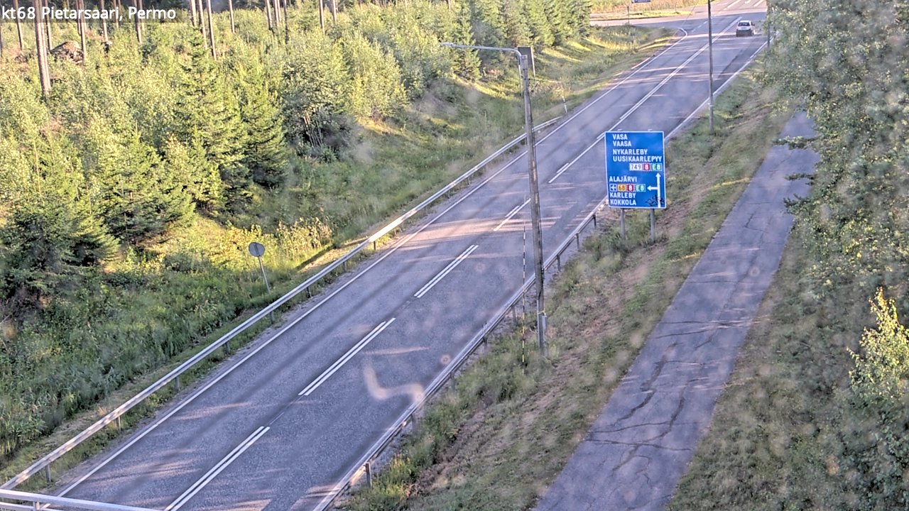 Kelikamerat Kuva Tie 68 Pietarsaari, Permo, Pietarsaari, Pohjanmaa