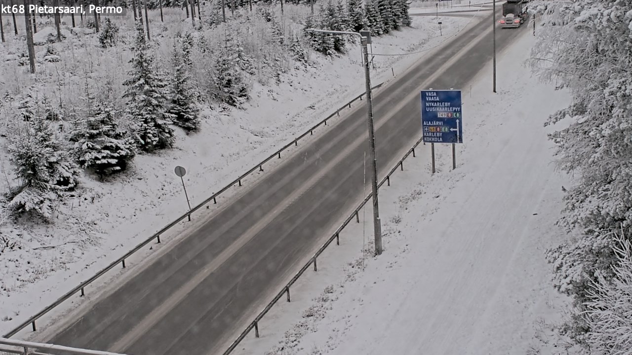 Kelikamerat Kuva Tie 68 Pietarsaari, Permo, Pietarsaari, Pohjanmaa