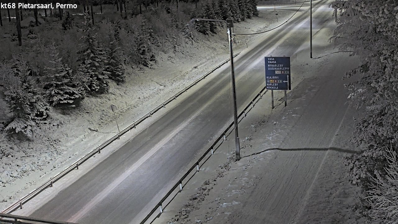 Kelikamerat Kuva Tie 68 Pietarsaari, Permo, Pietarsaari, Pohjanmaa