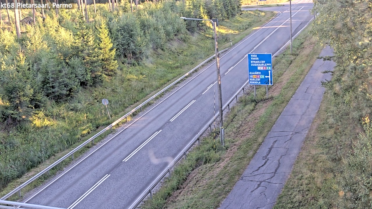 Kelikamerat Kuva Tie 68 Pietarsaari, Permo, Pietarsaari, Pohjanmaa