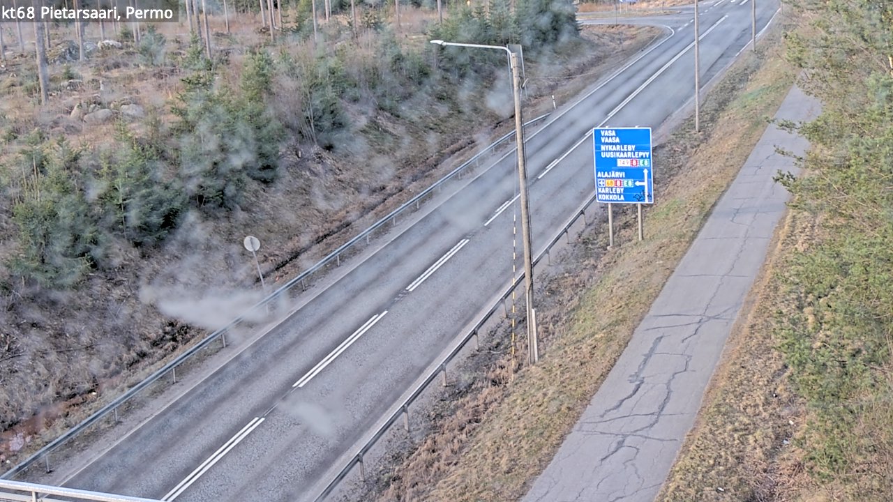 Kelikamerat Kuva Tie 68 Pietarsaari, Permo, Pietarsaari, Pohjanmaa