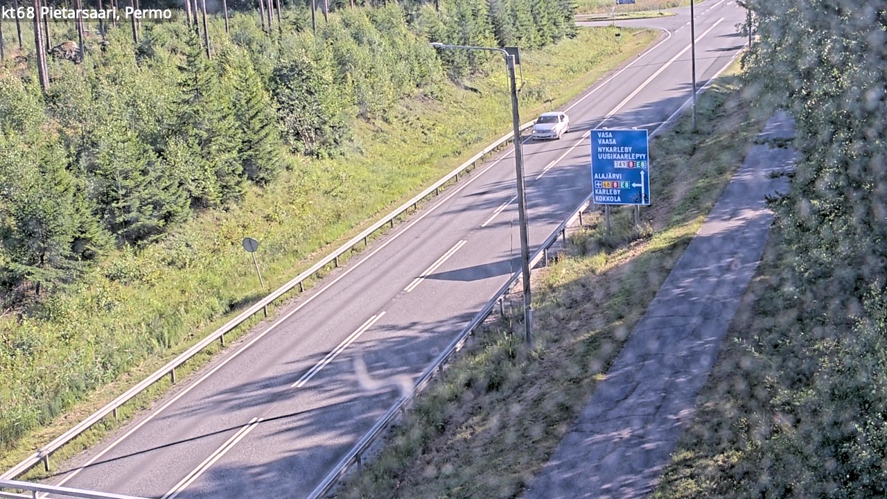 Kelikamerat Kuva Tie 68 Pietarsaari, Permo, Pietarsaari, Pohjanmaa