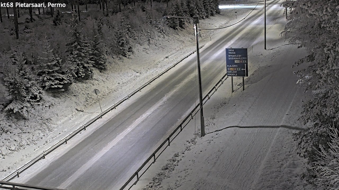Kelikamerat Kuva Tie 68 Pietarsaari, Permo, Pietarsaari, Pohjanmaa