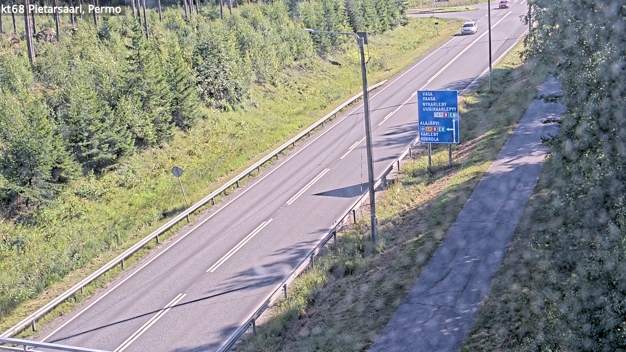 Kelikamerat Kuva Tie 68 Pietarsaari, Permo, Pietarsaari, Pohjanmaa