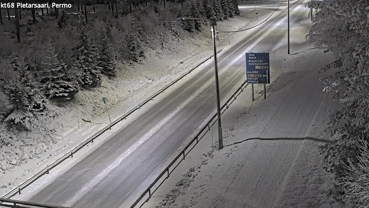 Kelikamerat Kuva Tie 68 Pietarsaari, Permo, Pietarsaari, Pohjanmaa