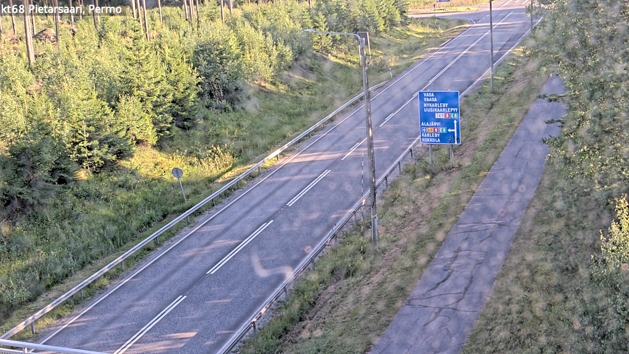 Kelikamerat Kuva Tie 68 Pietarsaari, Permo, Pietarsaari, Pohjanmaa