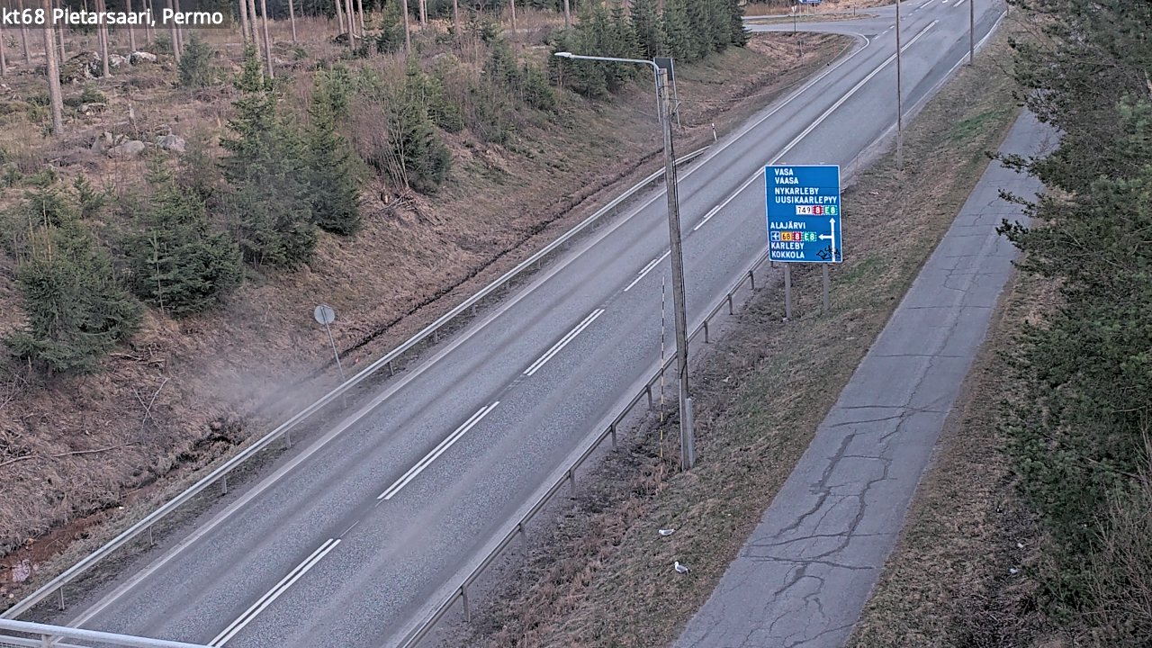 Kelikamerat Kuva Tie 68 Pietarsaari, Permo, Pietarsaari, Pohjanmaa