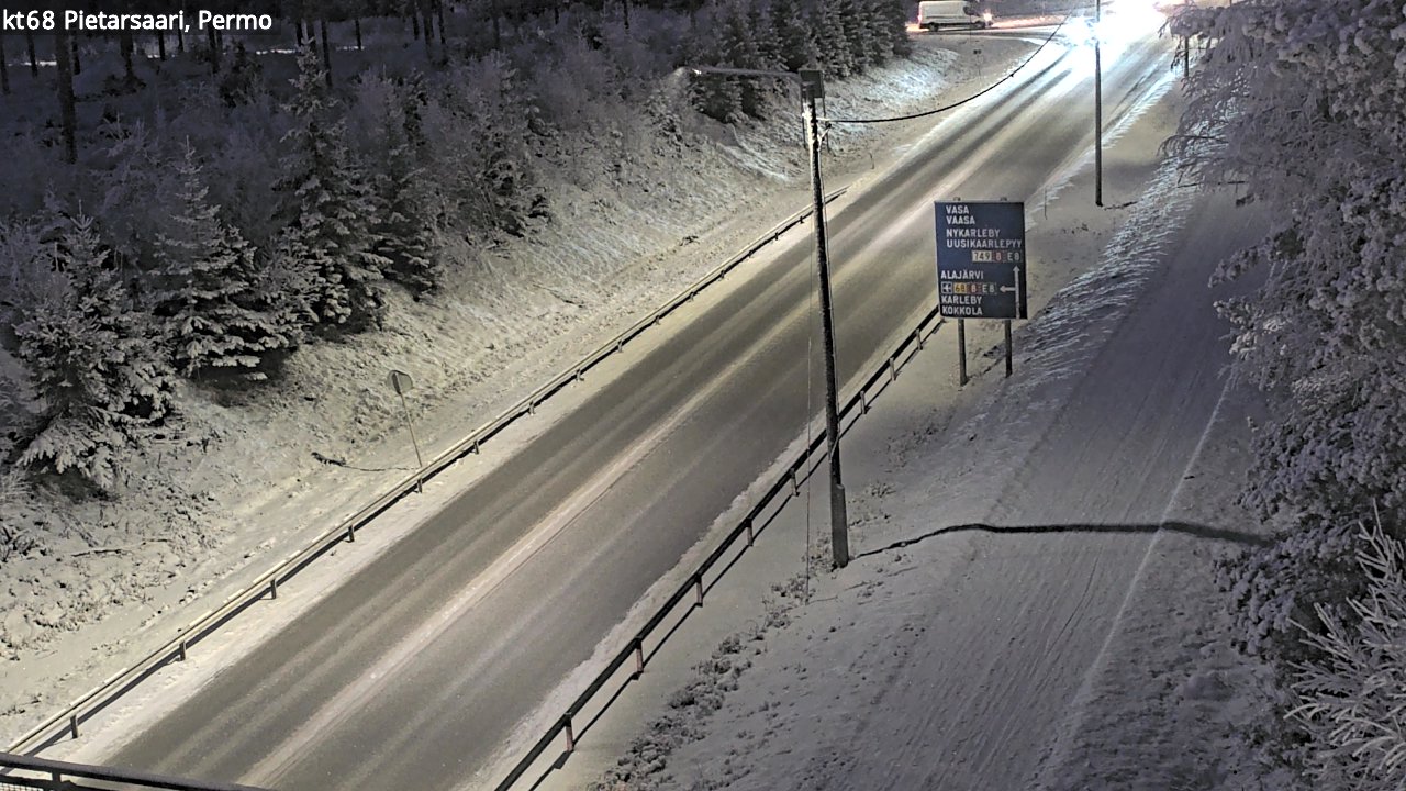 Kelikamerat Kuva Tie 68 Pietarsaari, Permo, Pietarsaari, Pohjanmaa