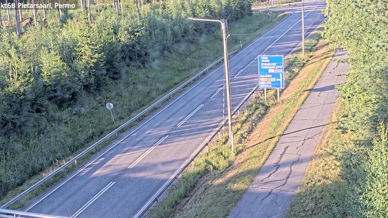 Kelikamerat Kuva Tie 68 Pietarsaari, Permo, Pietarsaari, Pohjanmaa