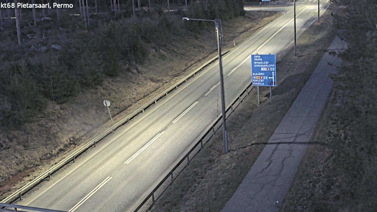 Kelikamerat Kuva Tie 68 Pietarsaari, Permo, Pietarsaari, Pohjanmaa