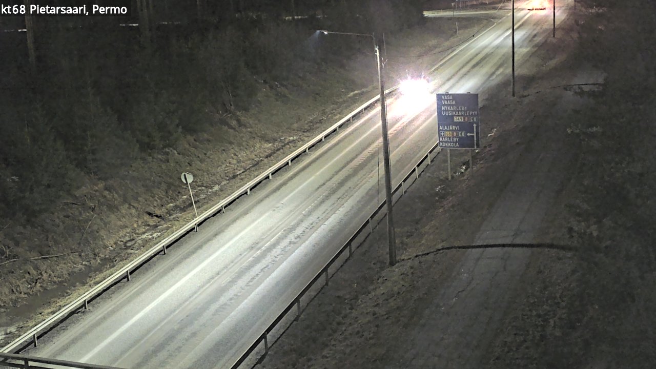 Kelikamerat Kuva Tie 68 Pietarsaari, Permo, Pietarsaari, Pohjanmaa