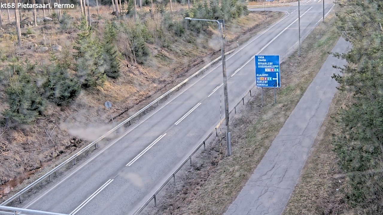 Kelikamerat Kuva Tie 68 Pietarsaari, Permo, Pietarsaari, Pohjanmaa