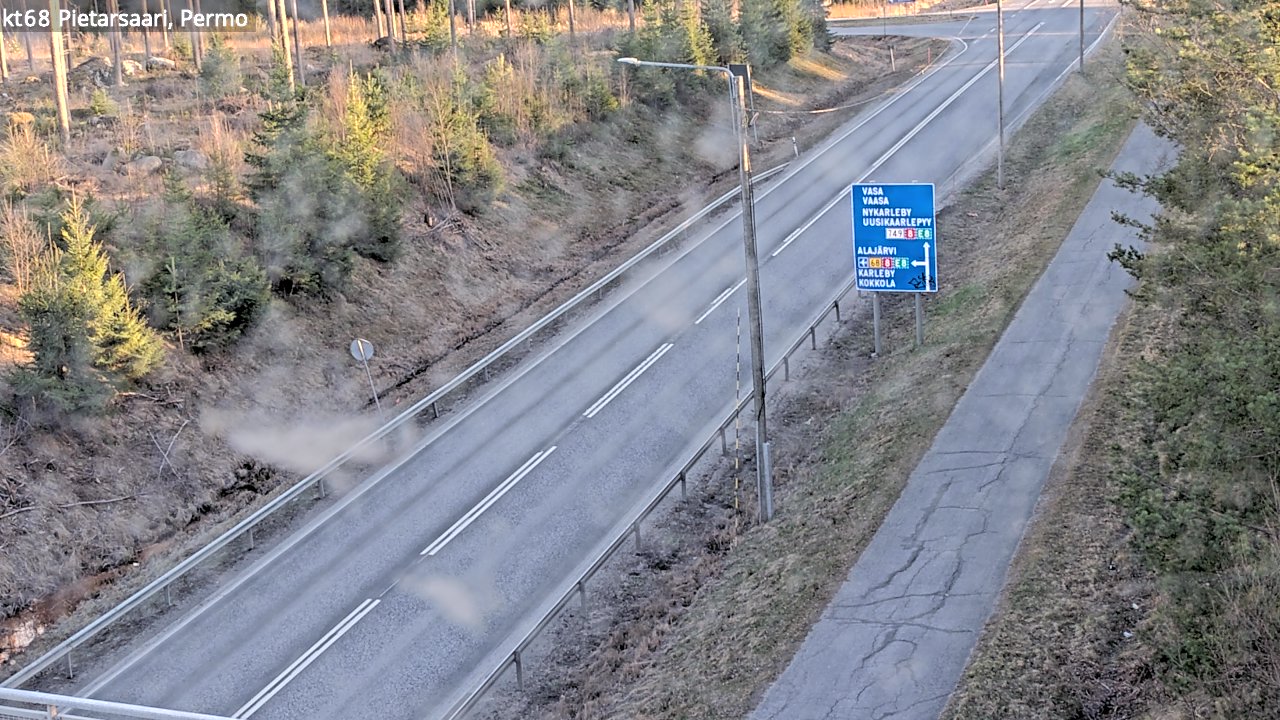 Kelikamerat Kuva Tie 68 Pietarsaari, Permo, Pietarsaari, Pohjanmaa