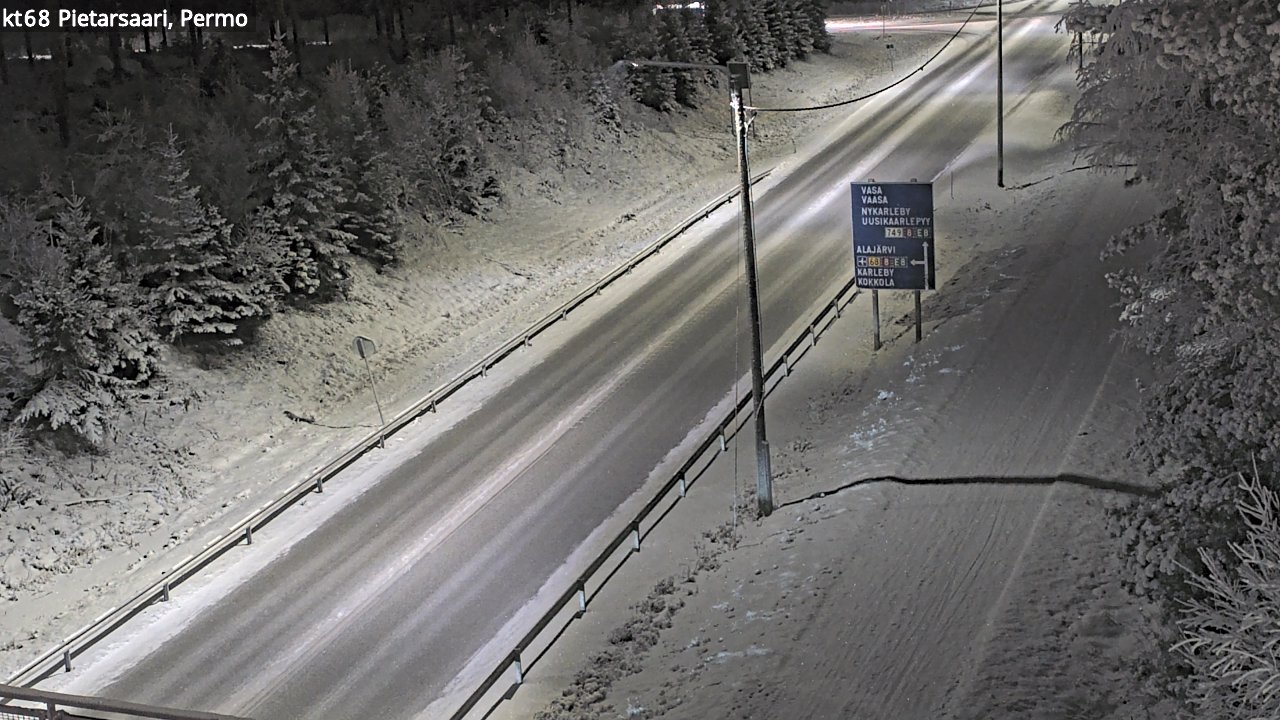 Kelikamerat Kuva Tie 68 Pietarsaari, Permo, Pietarsaari, Pohjanmaa