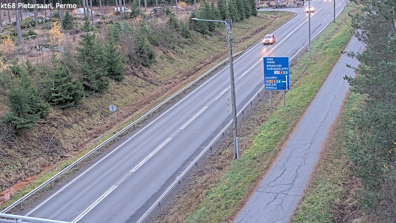 Kelikamerat Kuva Tie 68 Pietarsaari, Permo, Pietarsaari, Pohjanmaa