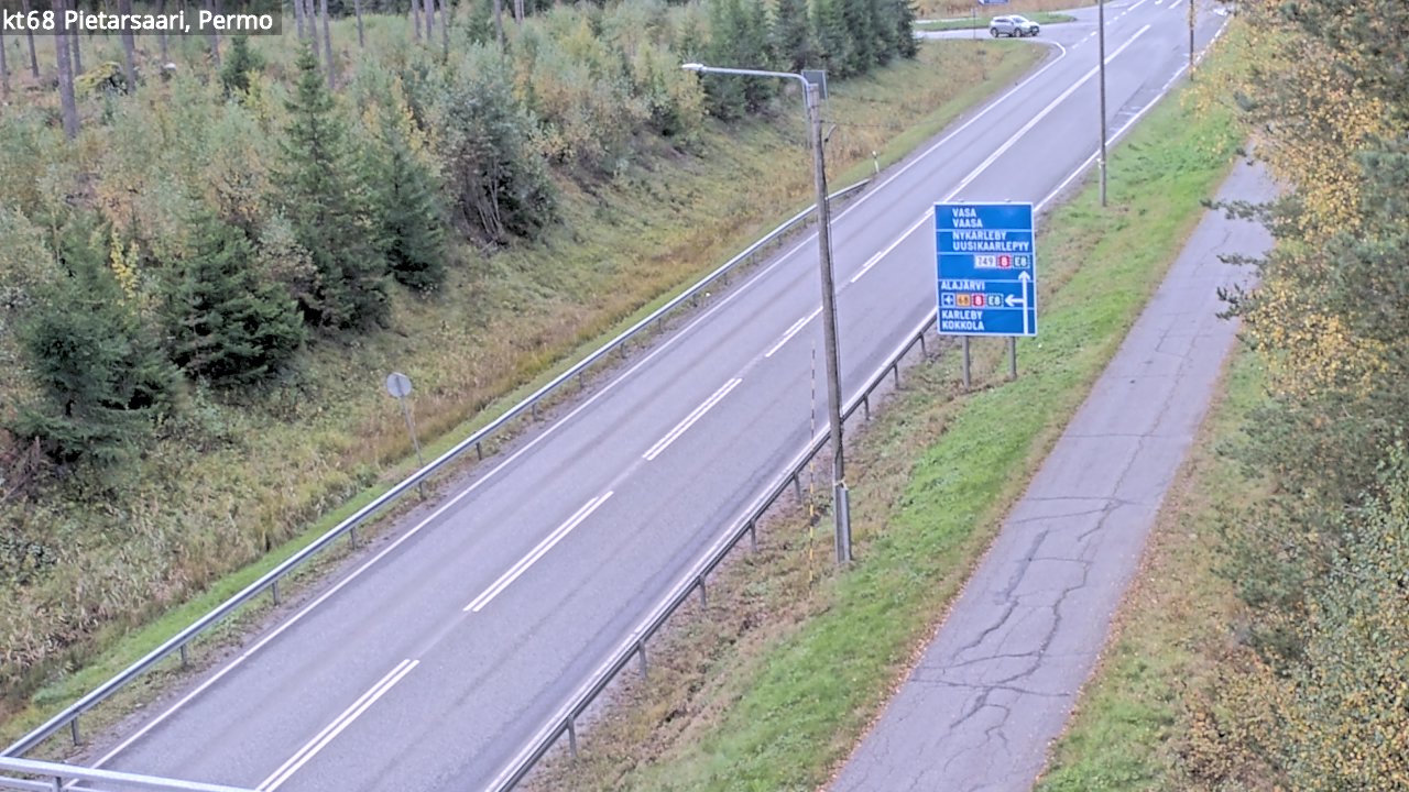 Kelikamerat Kuva Tie 68 Pietarsaari, Permo, Pietarsaari, Pohjanmaa