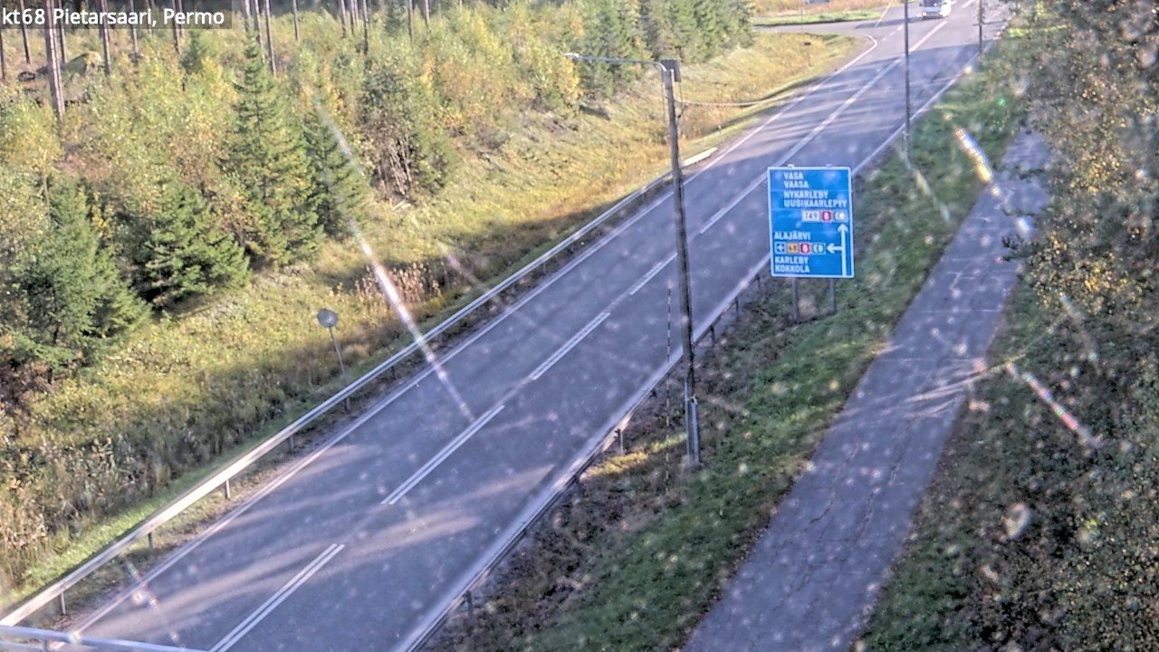Kelikamerat Kuva Tie 68 Pietarsaari, Permo, Pietarsaari, Pohjanmaa