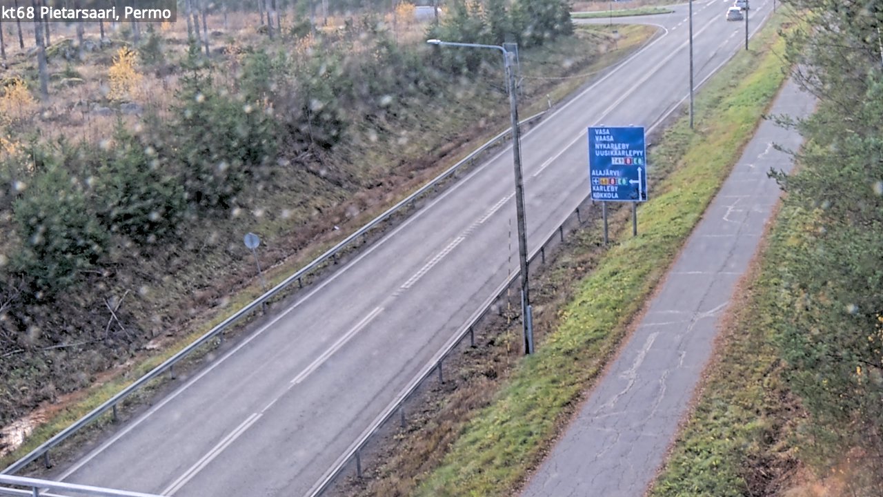 Kelikamerat Kuva Tie 68 Pietarsaari, Permo, Pietarsaari, Pohjanmaa