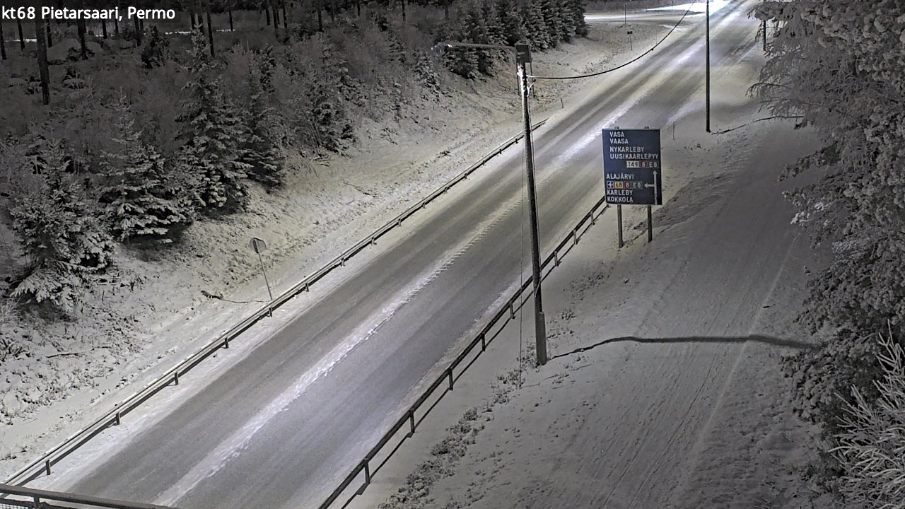 Kelikamerat Kuva Tie 68 Pietarsaari, Permo, Pietarsaari, Pohjanmaa