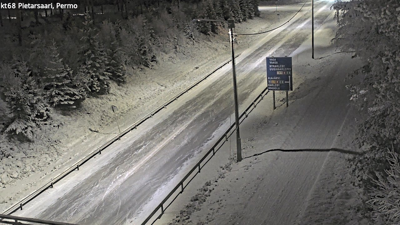 Kelikamerat Kuva Tie 68 Pietarsaari, Permo, Pietarsaari, Pohjanmaa