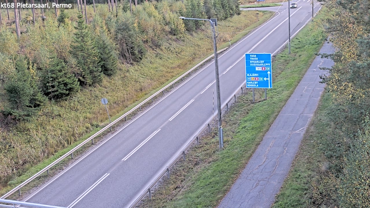 Kelikamerat Kuva Tie 68 Pietarsaari, Permo, Pietarsaari, Pohjanmaa