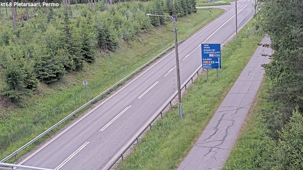 Kelikamerat Kuva Tie 68 Pietarsaari, Permo, Pietarsaari, Pohjanmaa