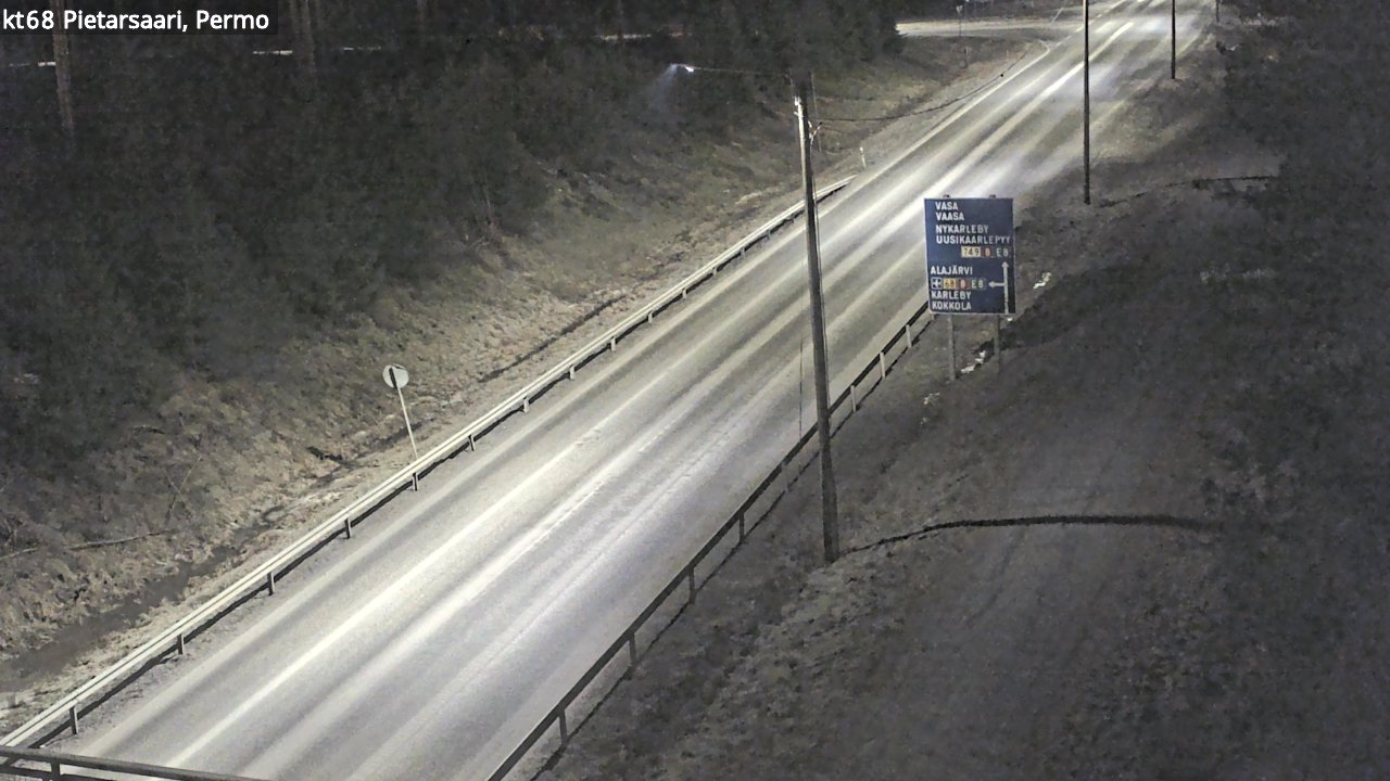 Kelikamerat Kuva Tie 68 Pietarsaari, Permo, Pietarsaari, Pohjanmaa