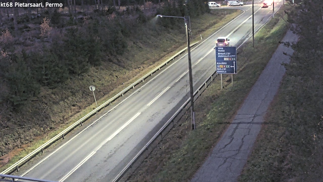 Kelikamerat Kuva Tie 68 Pietarsaari, Permo, Pietarsaari, Pohjanmaa