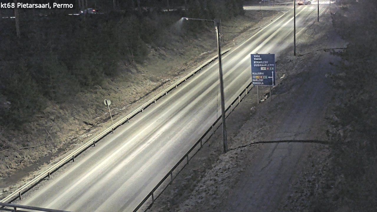 Kelikamerat Kuva Tie 68 Pietarsaari, Permo, Pietarsaari, Pohjanmaa