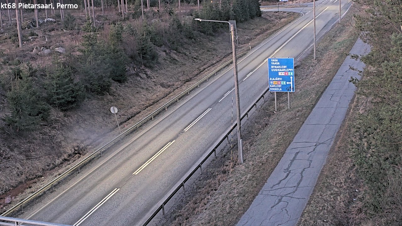Kelikamerat Kuva Tie 68 Pietarsaari, Permo, Pietarsaari, Pohjanmaa