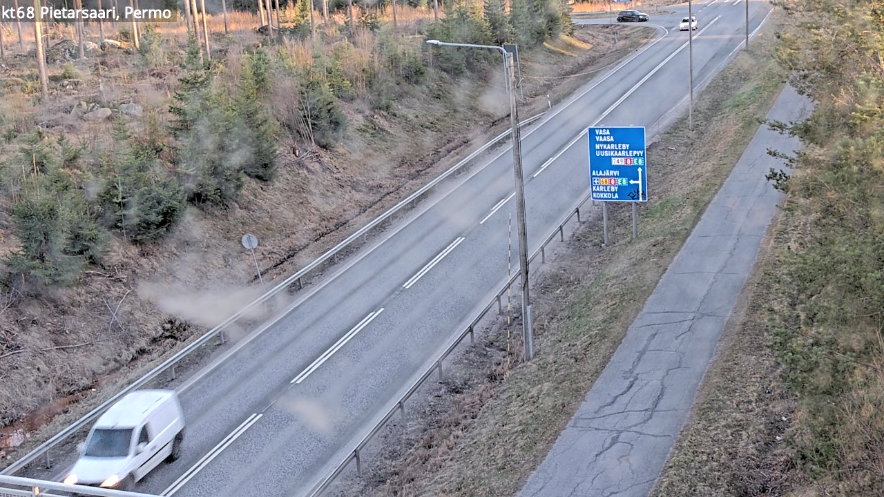 Kelikamerat Kuva Tie 68 Pietarsaari, Permo, Pietarsaari, Pohjanmaa