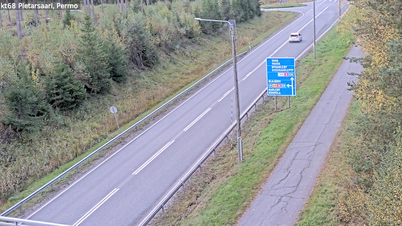 Kelikamerat Kuva Tie 68 Pietarsaari, Permo, Pietarsaari, Pohjanmaa